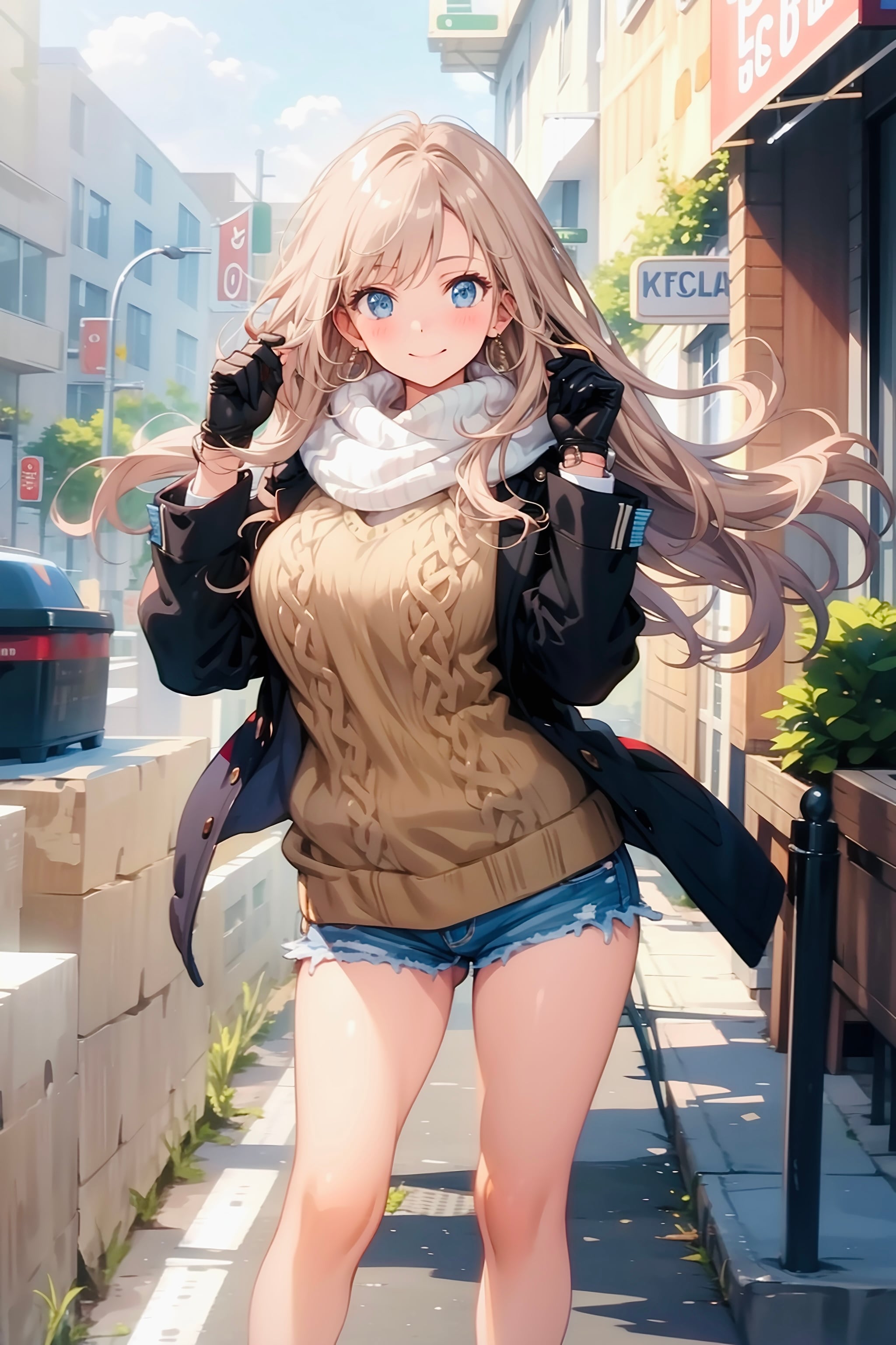 冬の女の子 | の人気AIイラスト・グラビア