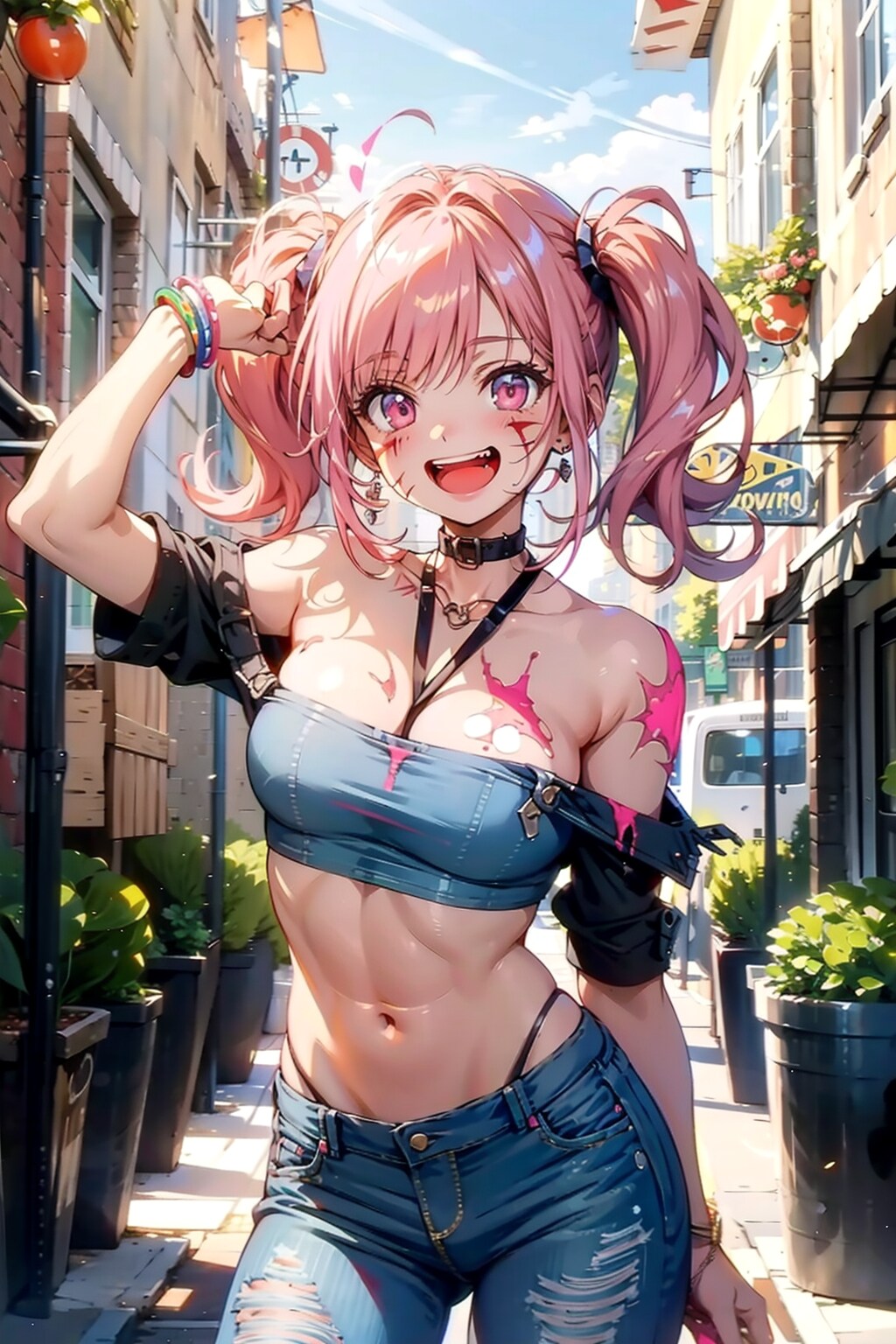 あざ笑う