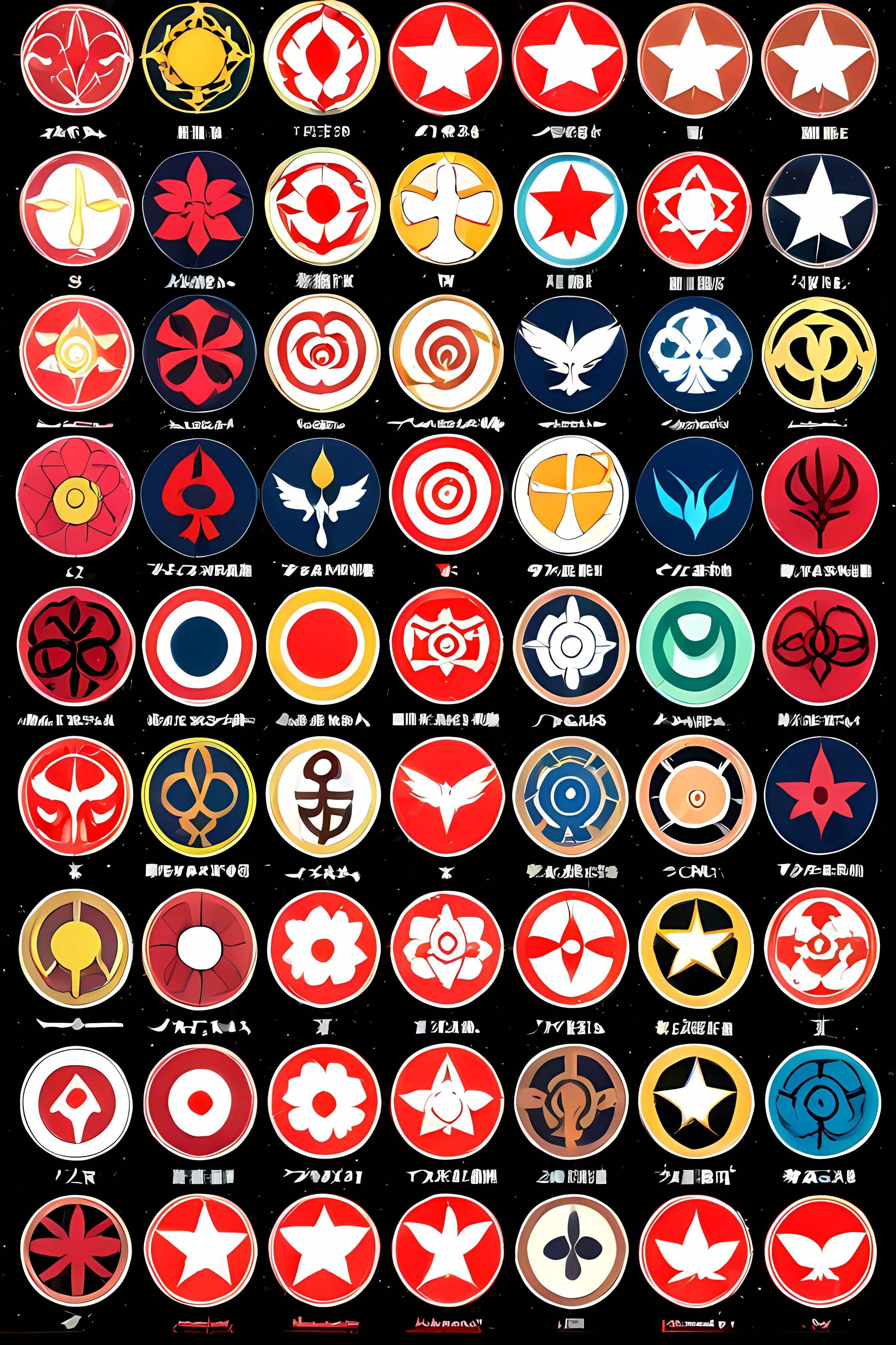 紋章・シンボルマーク一覧(63団体)