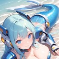 セクシーな上半身はメカマーメイドちゃんの武器 6枚目