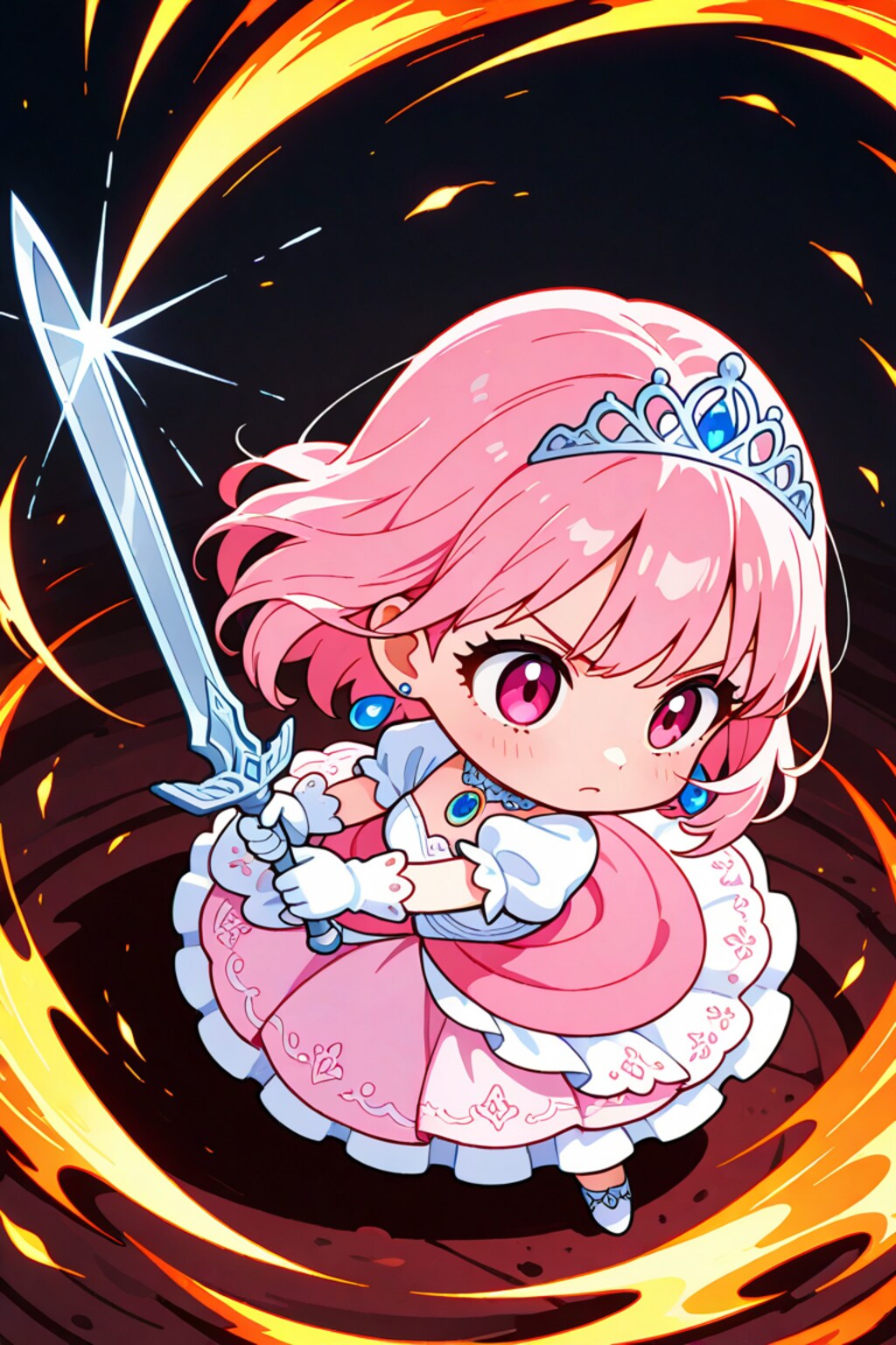 ファイアストームを習得した姫様