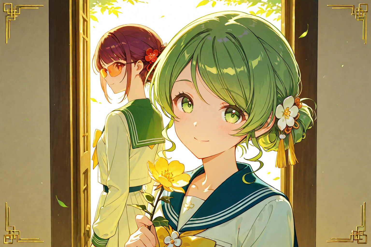 入学式に、BONSAIちゃん……