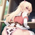 嫌な顔でパンツ見せてくる女の子～カフェ店員編～ 5枚目