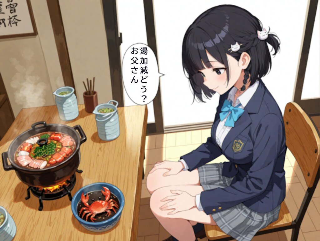 【セリフ入れました】　お父さん？