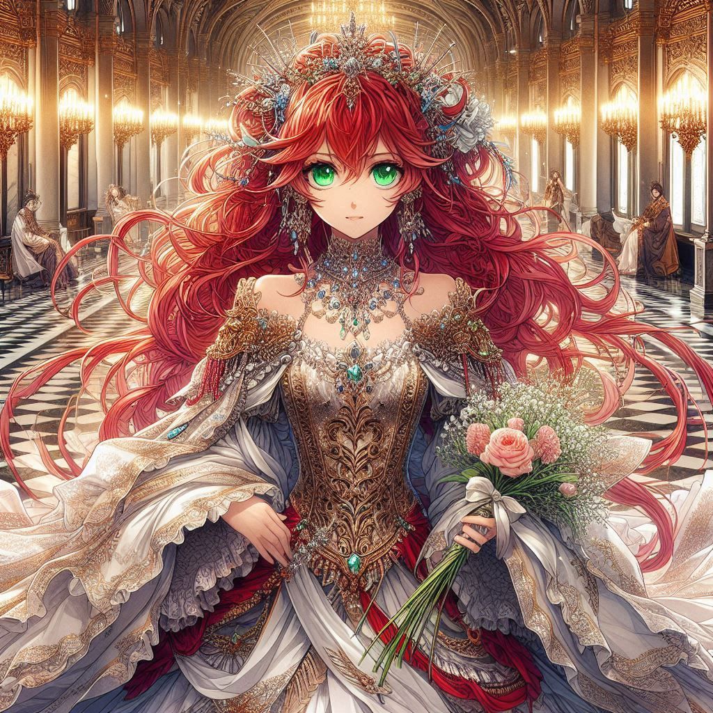 花束と姫君 | の人気AIイラスト・グラビア