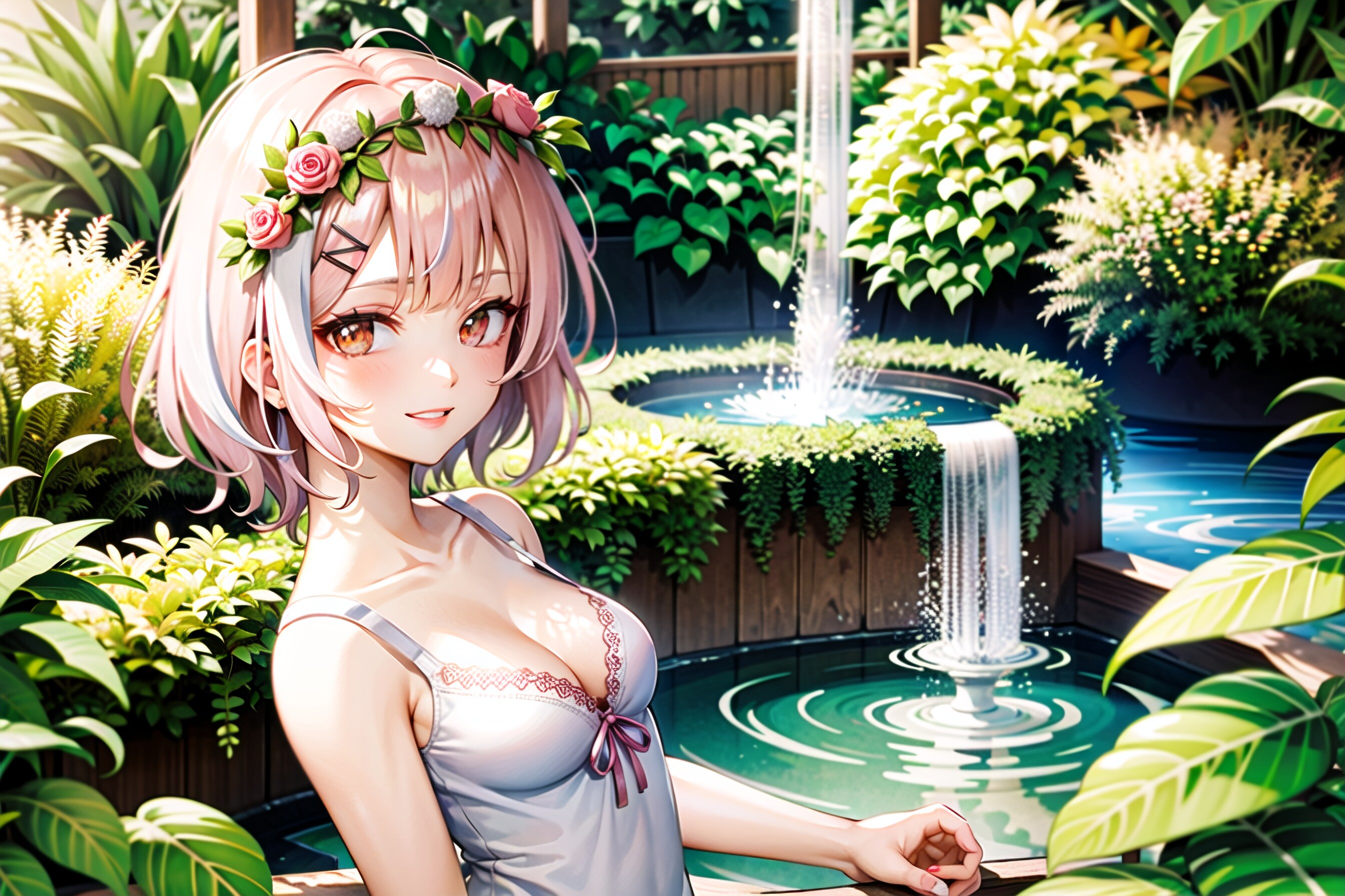 花冠と緑園