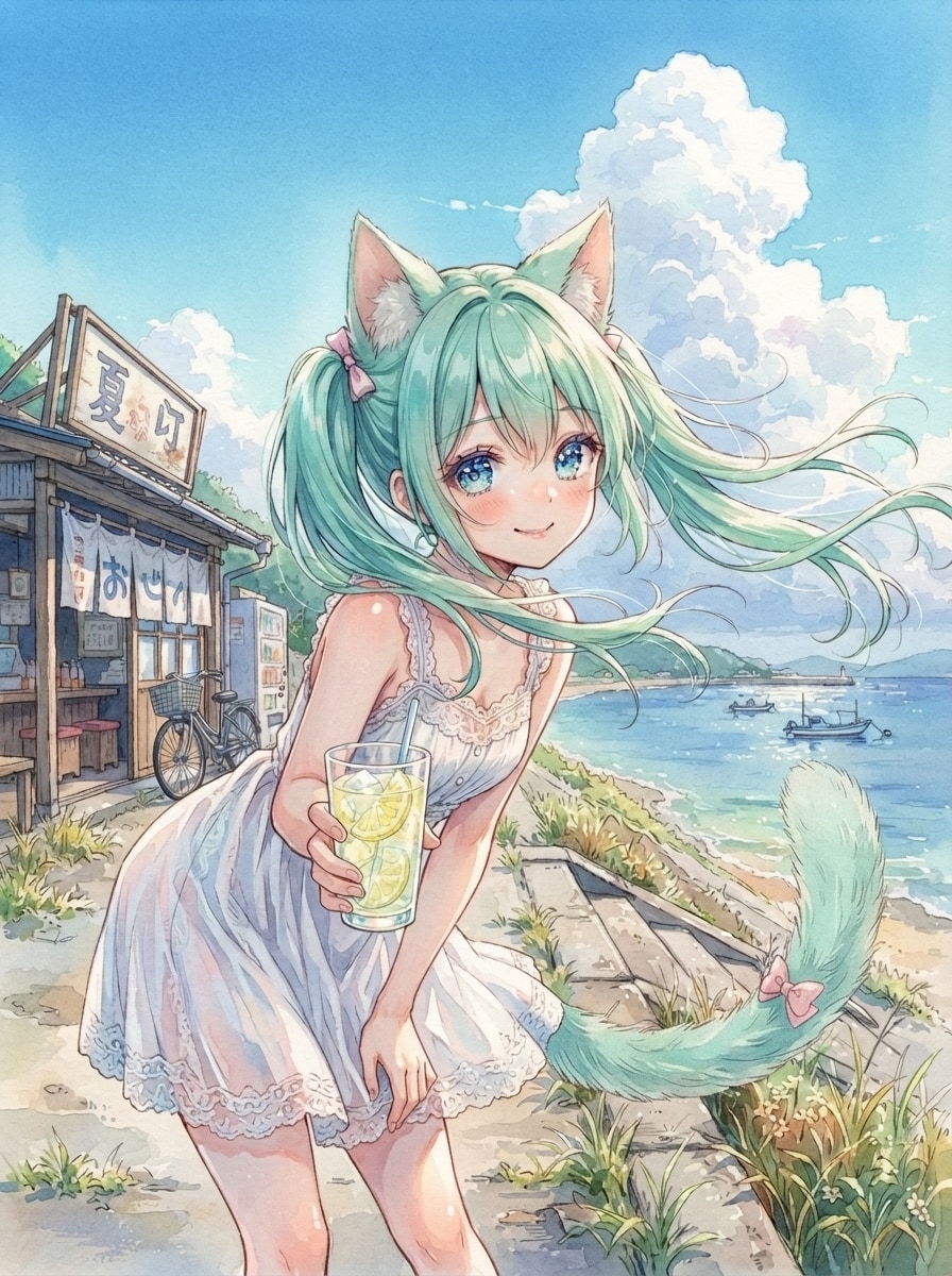 みどツイにゃん