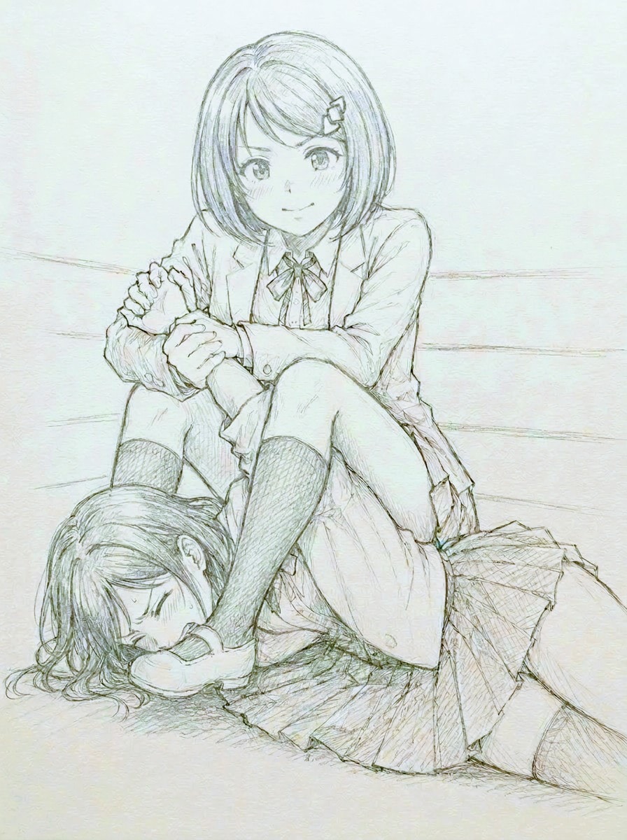 JKプロレス(師走○翁先生オマージュ)