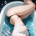 仕事帰りの着衣入浴 - 白雪レイナの濡れ透けバスタイム - 5枚目