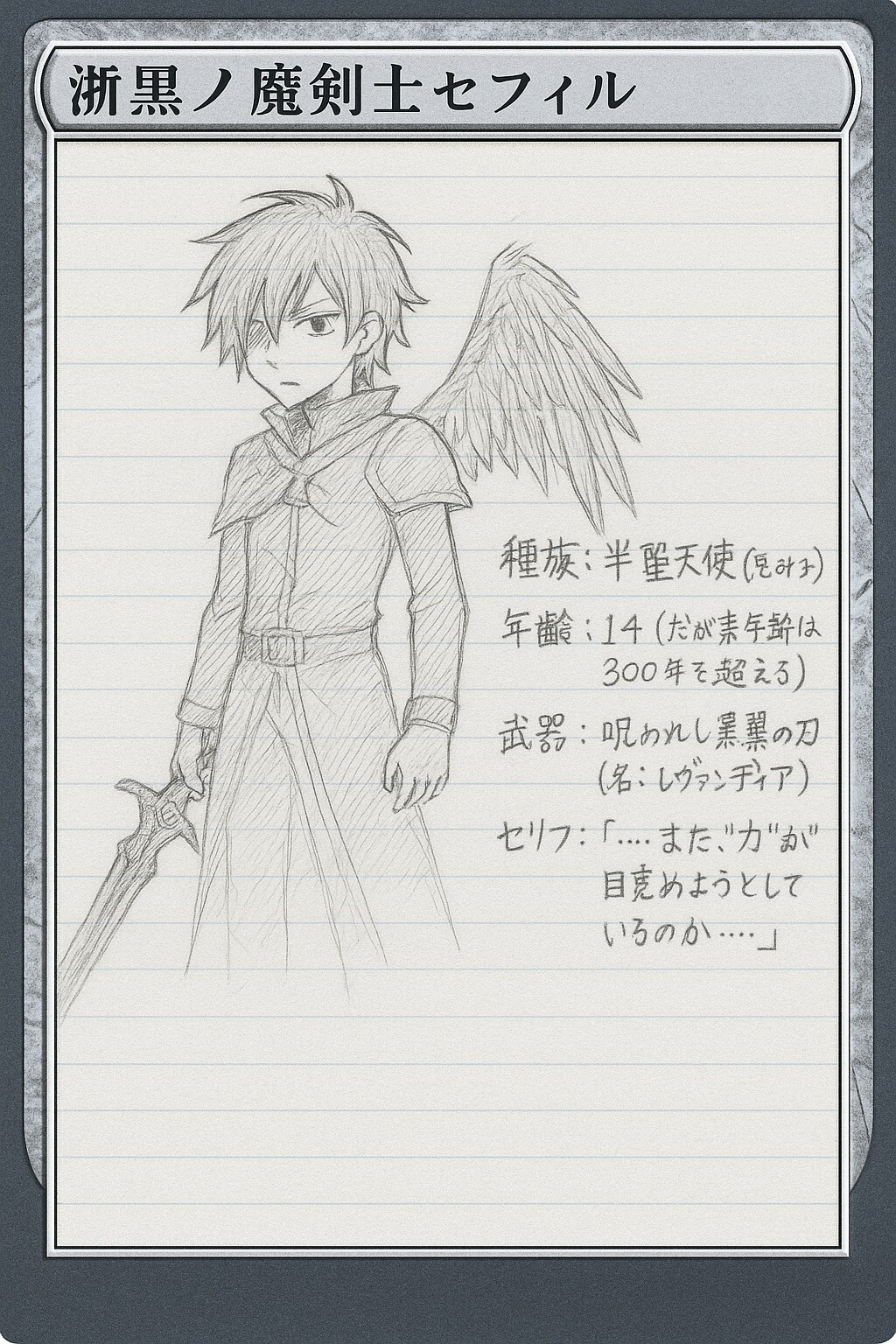 黒歴史カード。