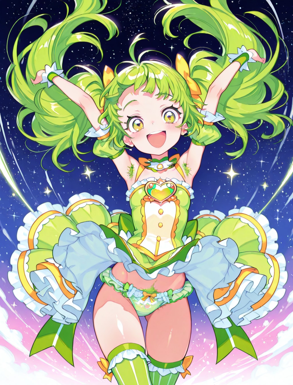魔法少女の毛について