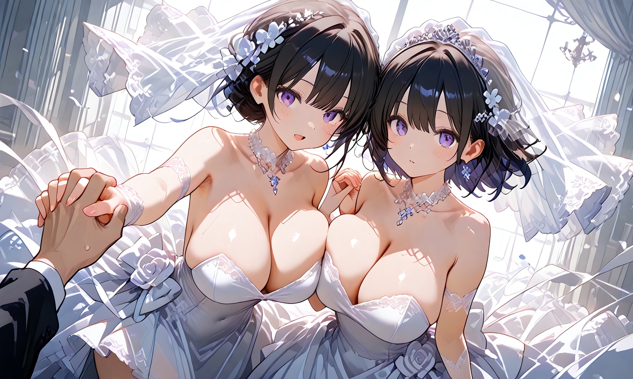 花嫁の少女達