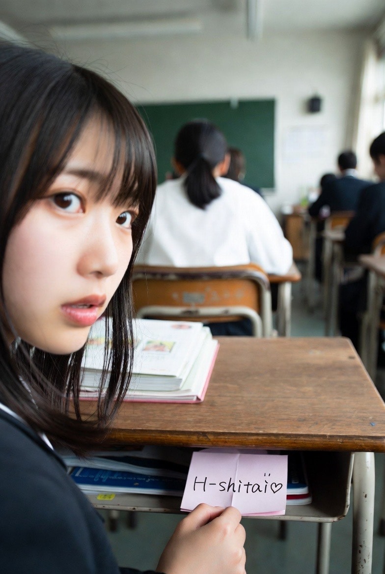 授業中に