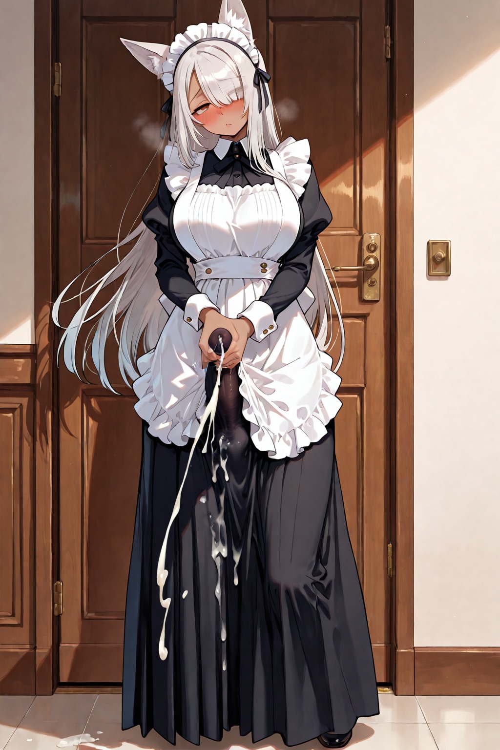 Shion becomes a futanari