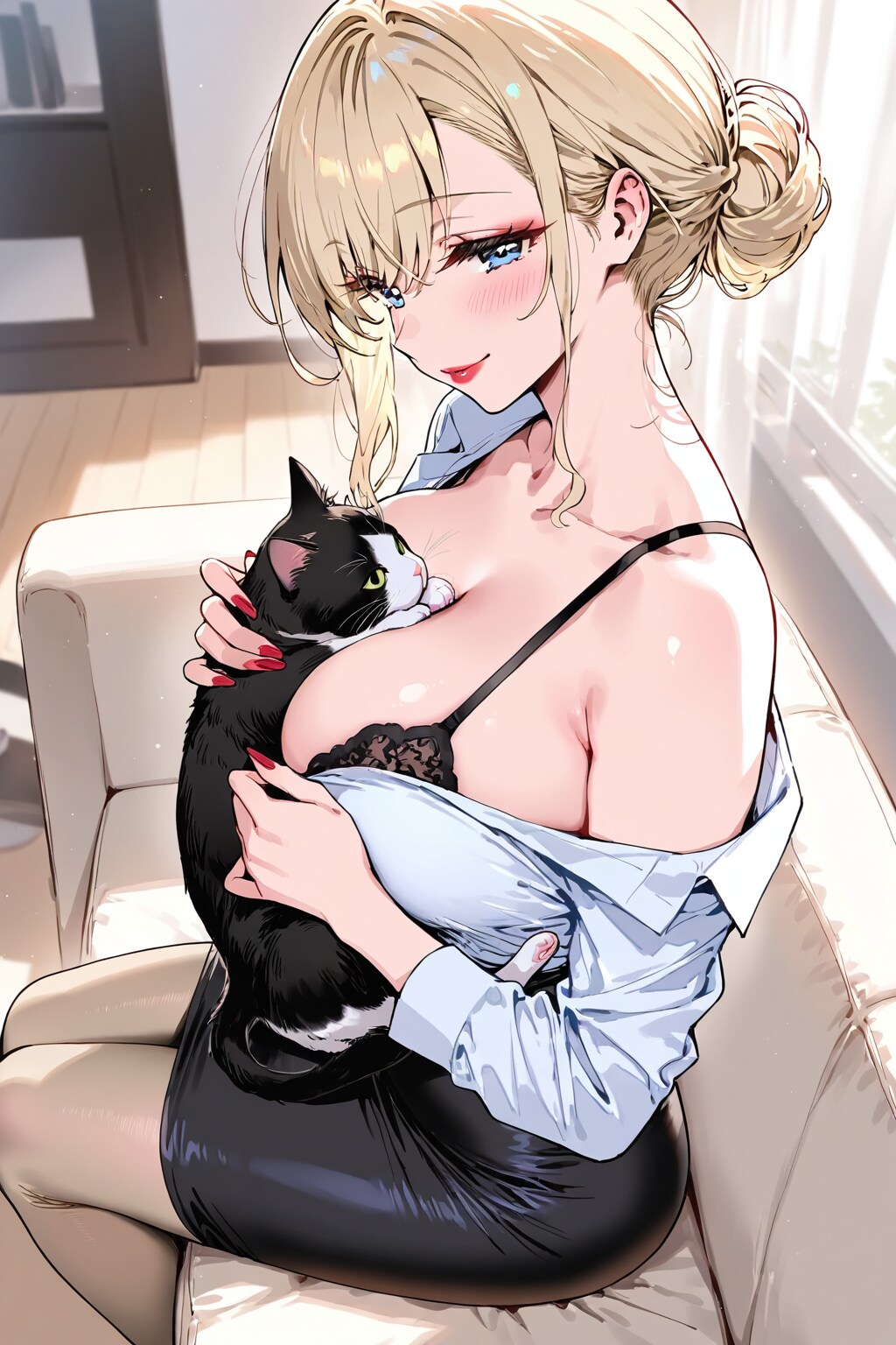 猫とエリザベスさん