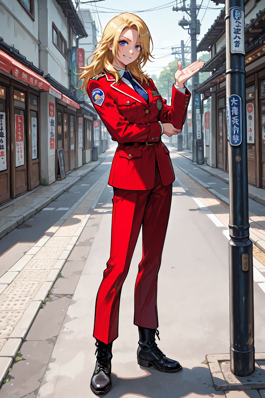 クール元帥テイラー・カサブランカスの広島旅行