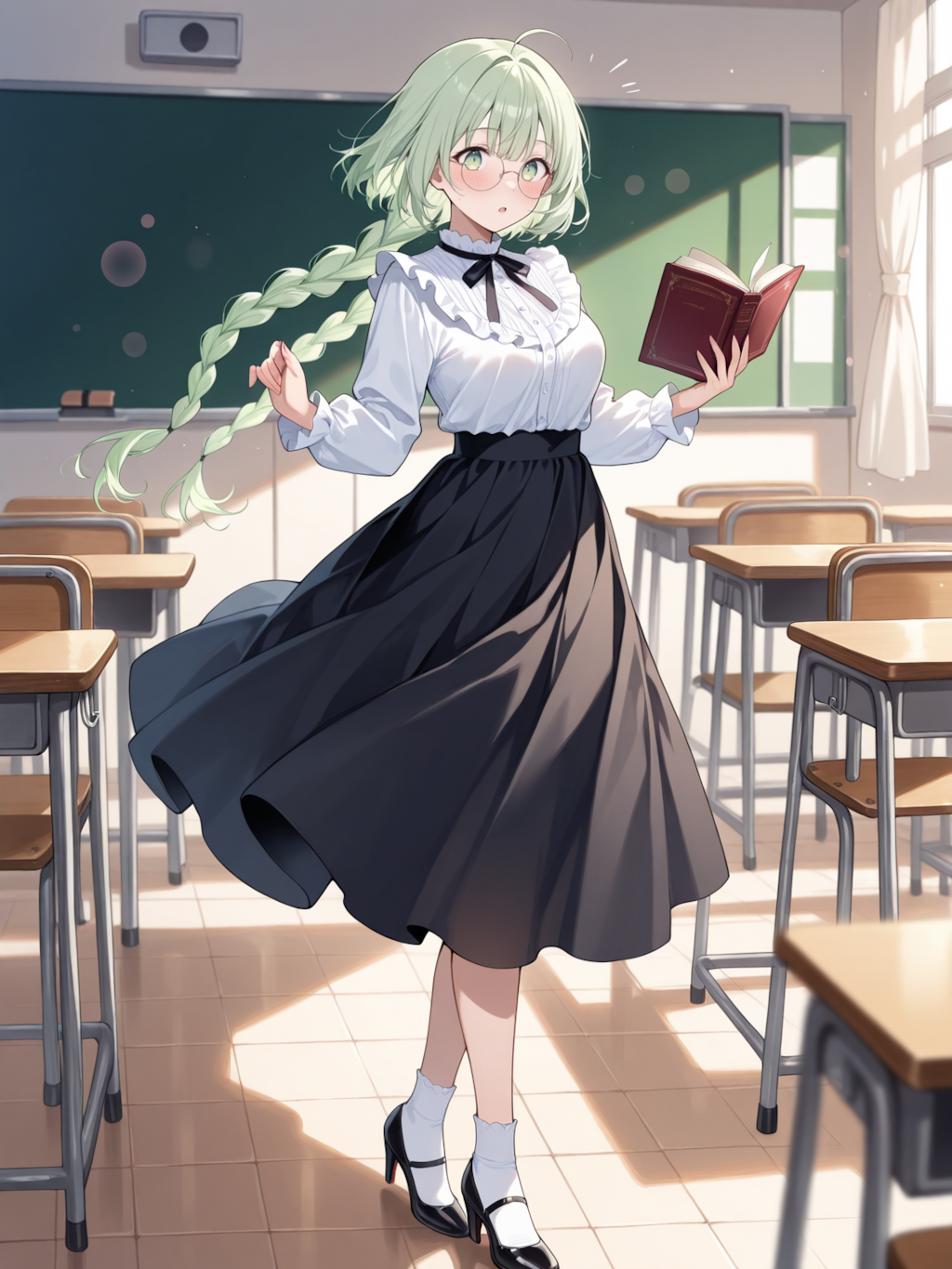 担任の新米教師