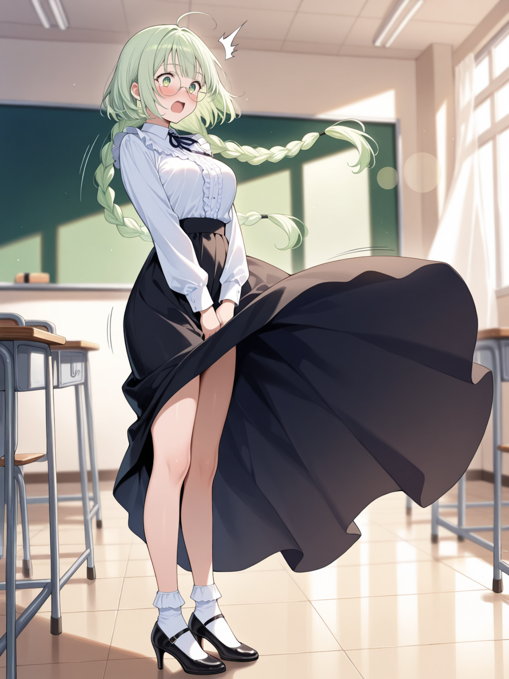 担任の新米教師