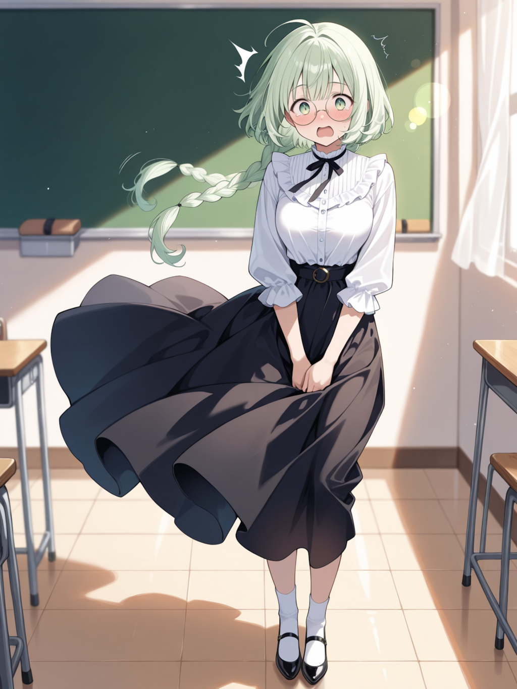 担任の新米教師