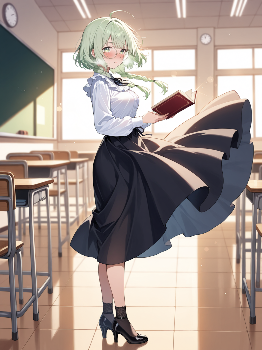 担任の新米教師