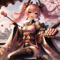 戦国武将風少女 6枚目