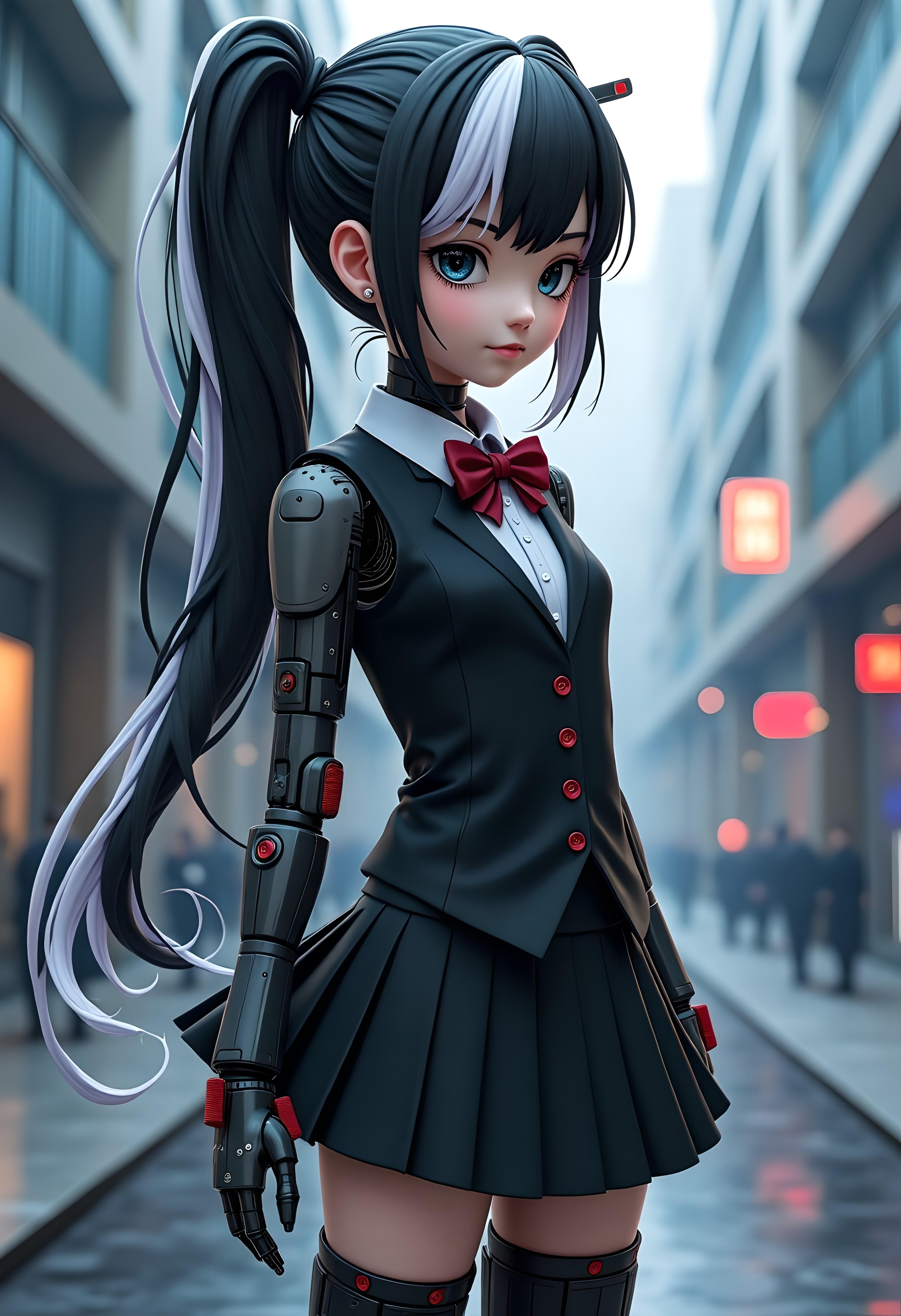 メカ娘2676号 | の人気AIイラスト・グラビア