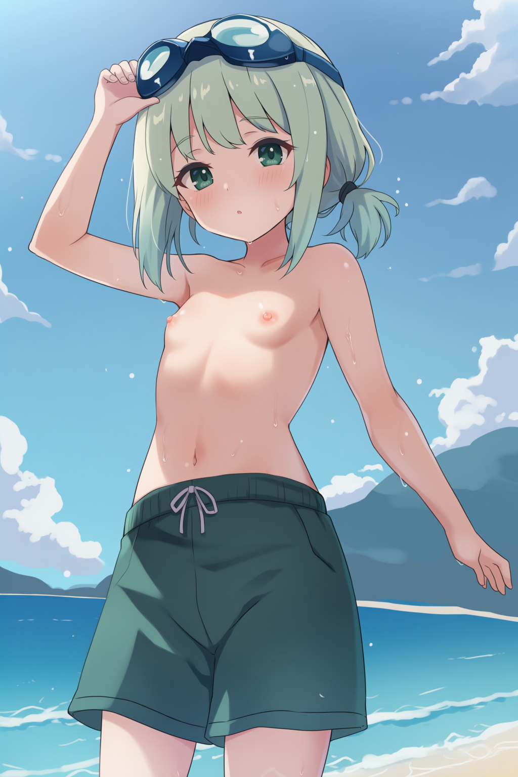 男水着チャレンジ