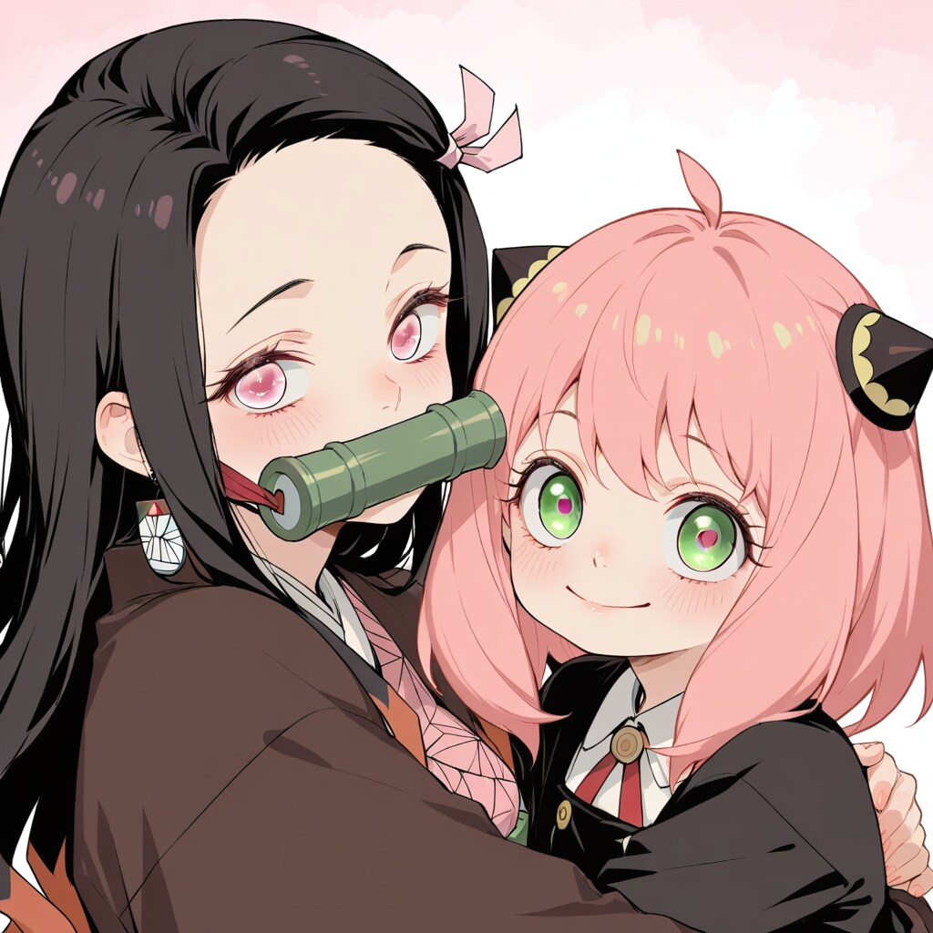 アーニャと禰豆子　2026/8/31 | の人気AIイラスト・グラビア