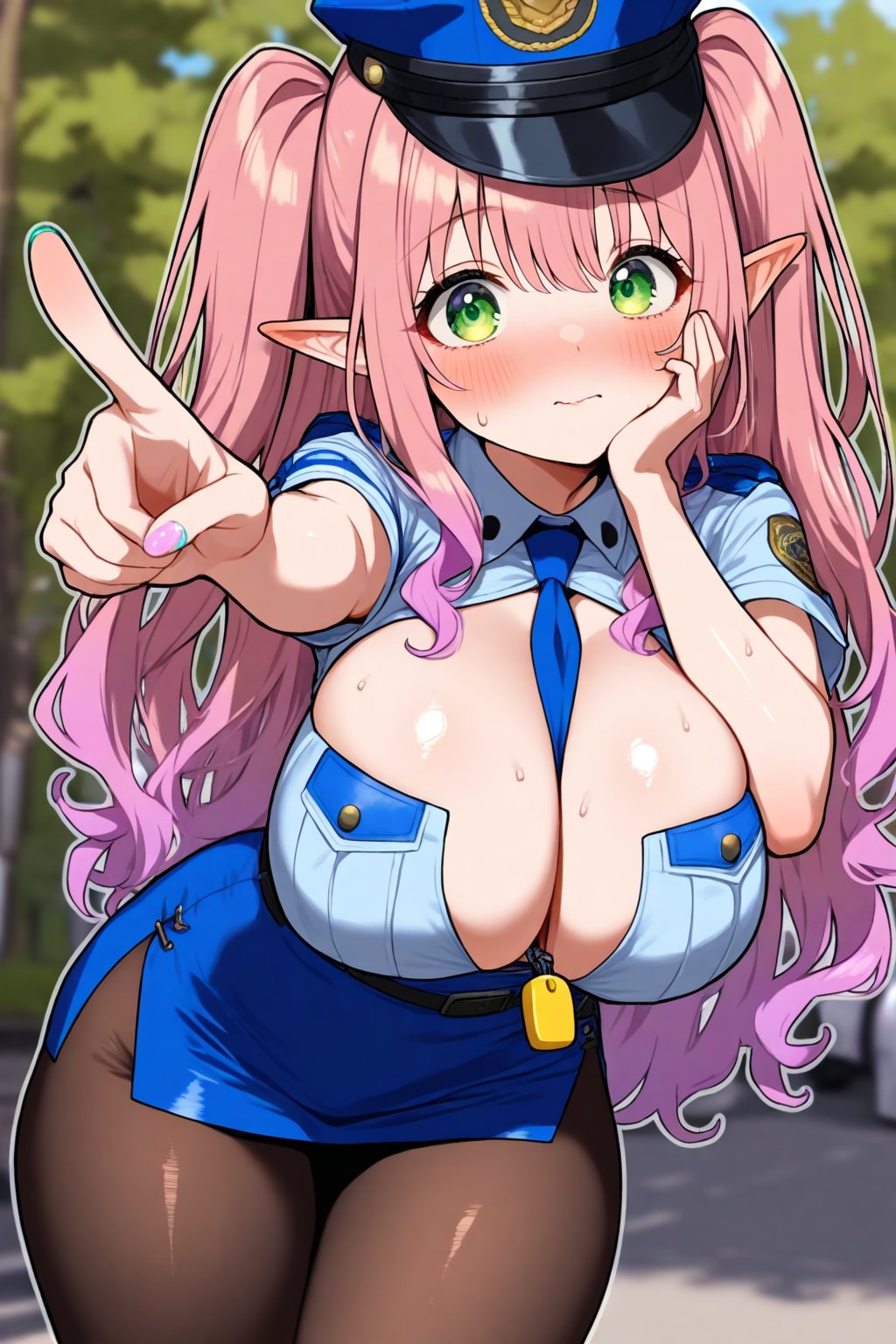 こ、公務執行妨害！