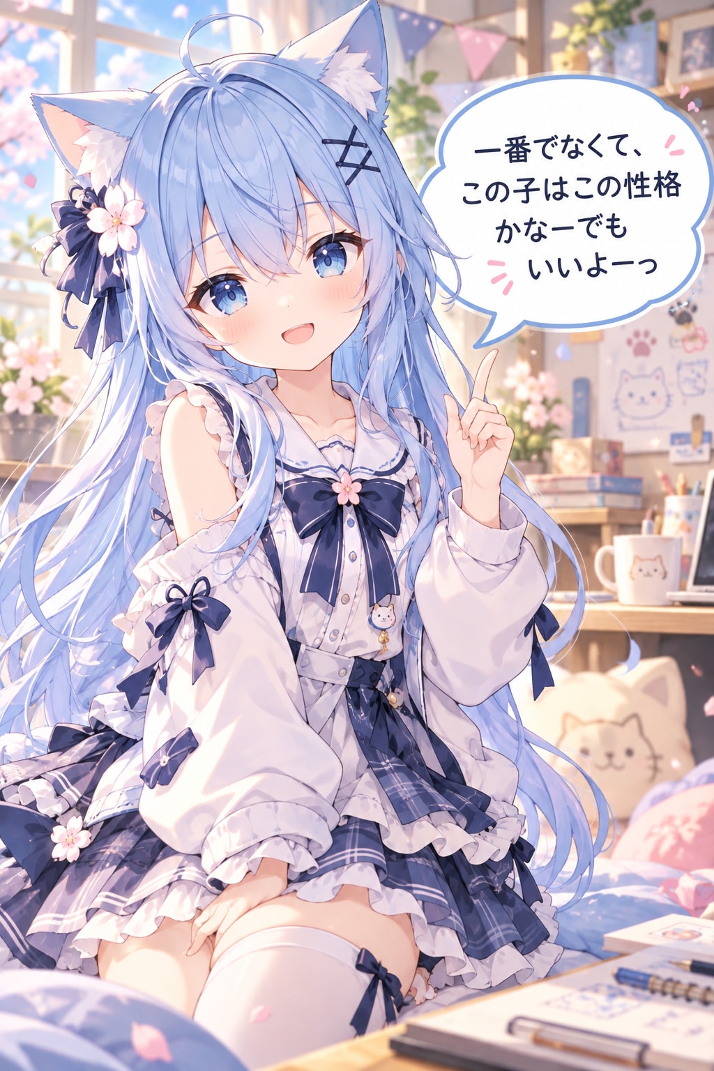 生成機能の子、この子はこんな感じ?ってのをチャトピちゃんに作ってもらったー