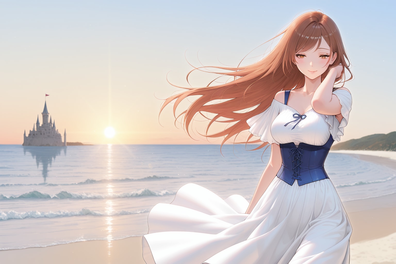 私服の聖騎士さん② | の人気AIイラスト・グラビア