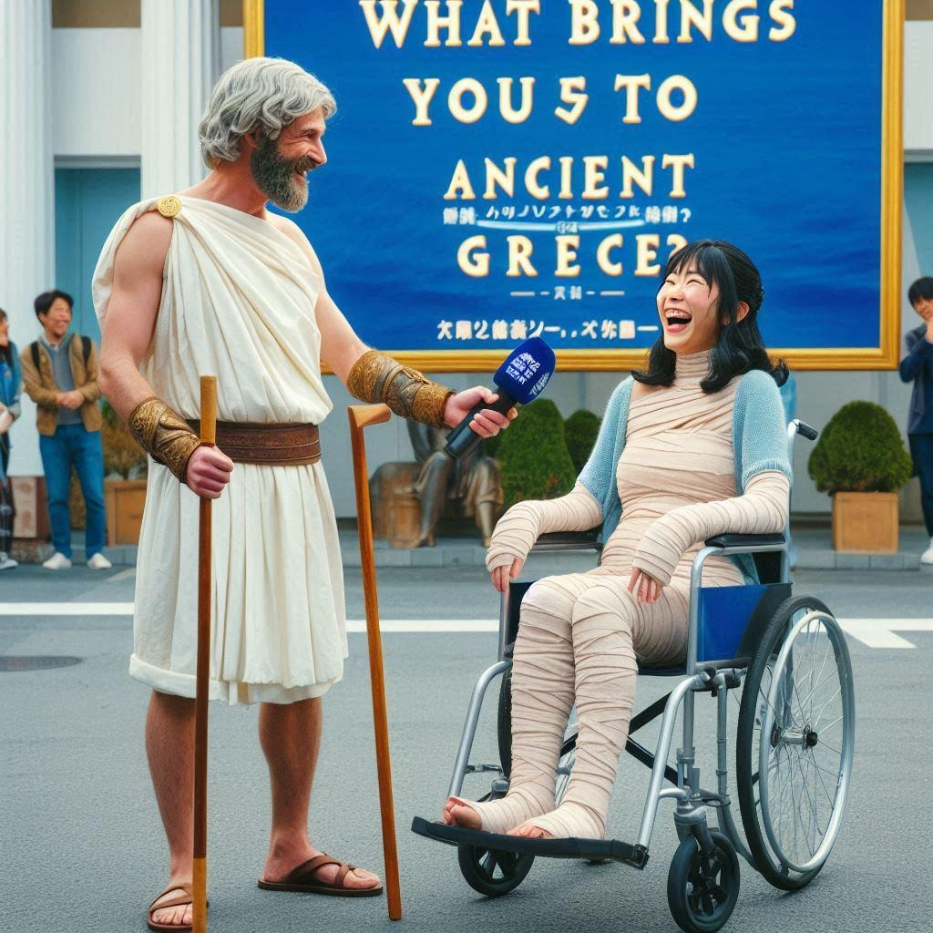 YOUは何しに古代ギリシャへ?