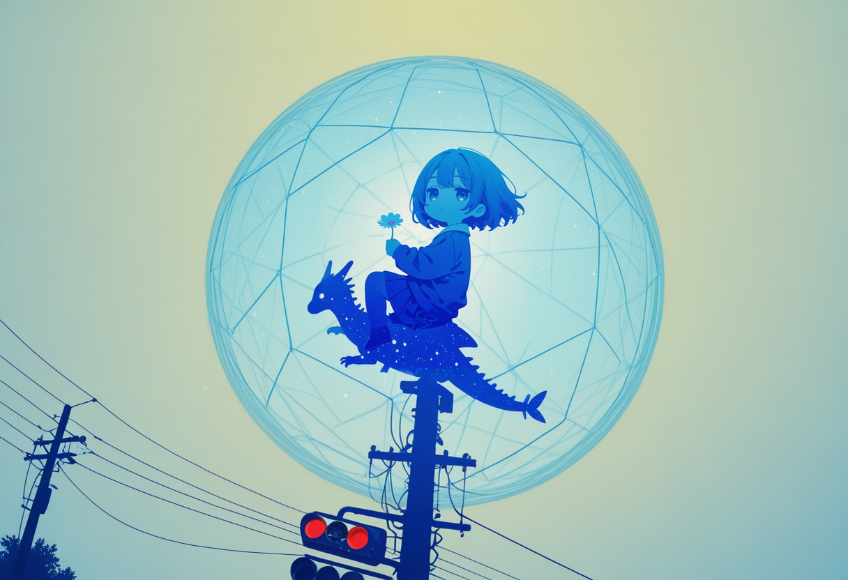 青の | の人気AIイラスト・グラビア