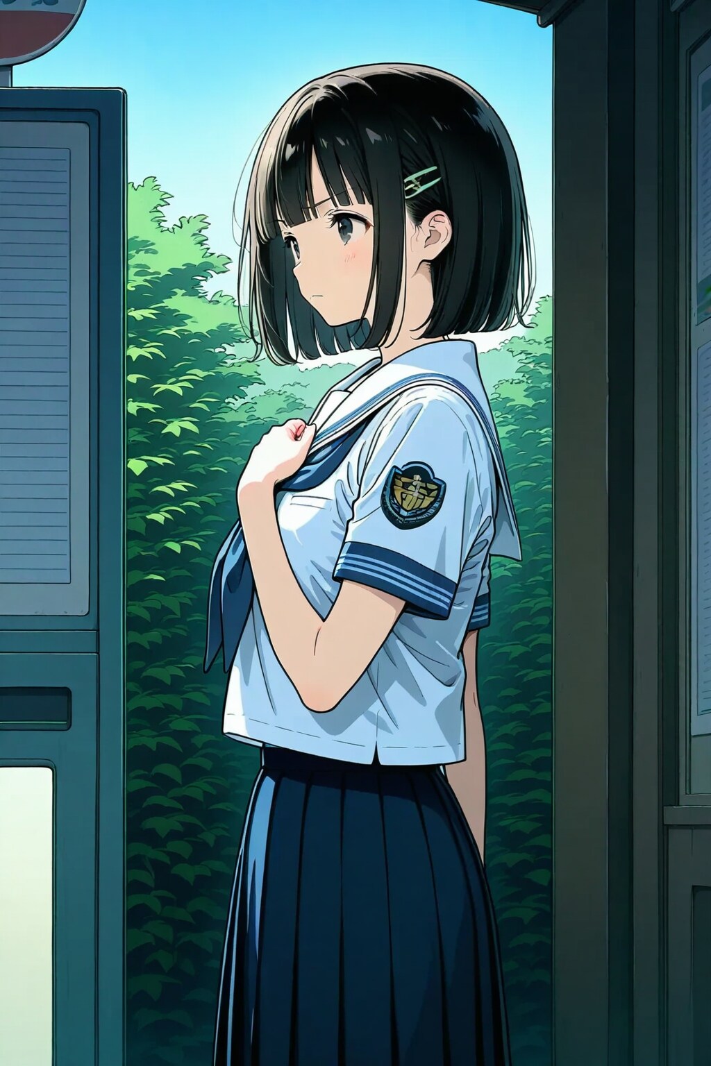 昨日ぶつかった子がいるのに知らんふりする妹ちゃん✨