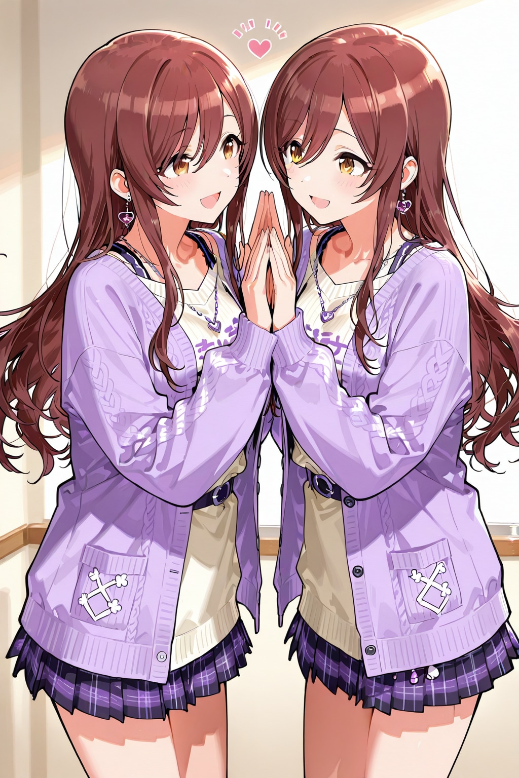 大崎甘奈＆大崎甜花 | の人気AIイラスト・グラビア