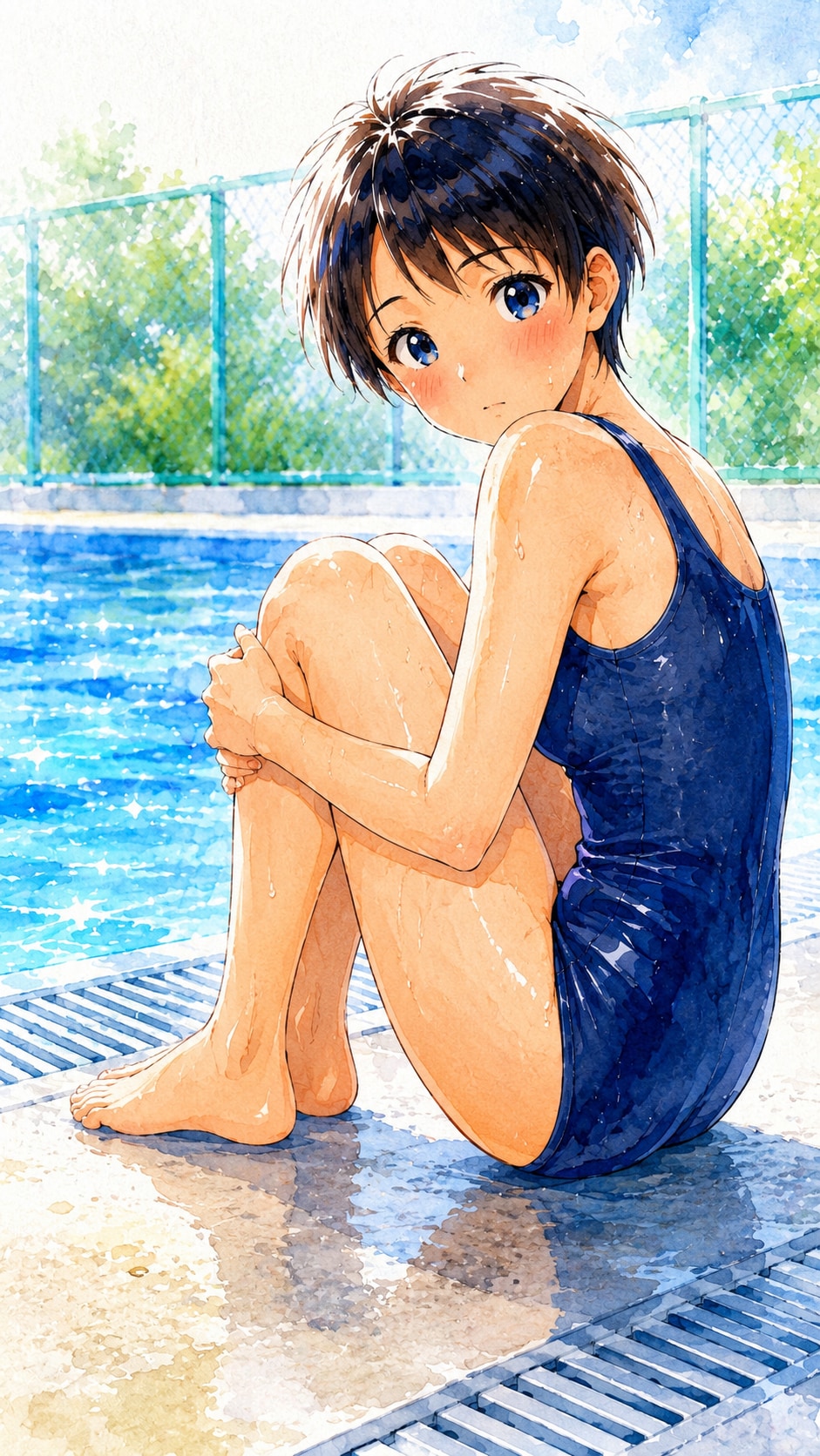 ジロジロ見るなよ‥‥