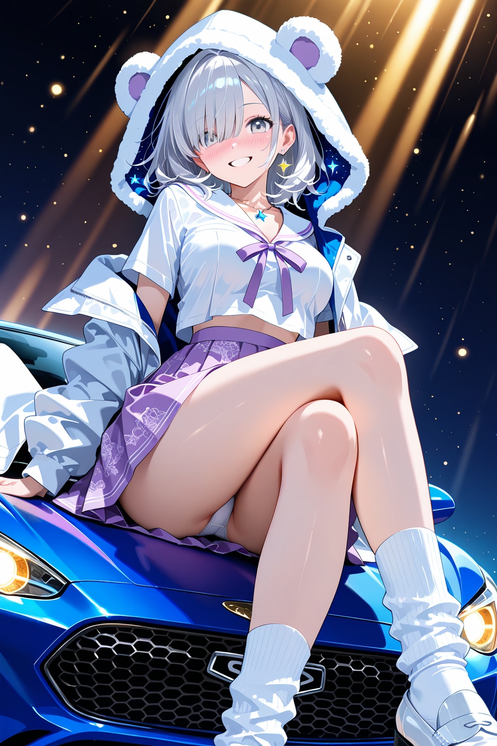 視線が集まっちゃう♡　人気マスコット・ガールのお姉さん