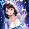 春のロングスカート 3枚目