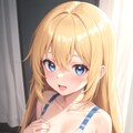 スポブラ姿の金髪ちゃん 2枚目