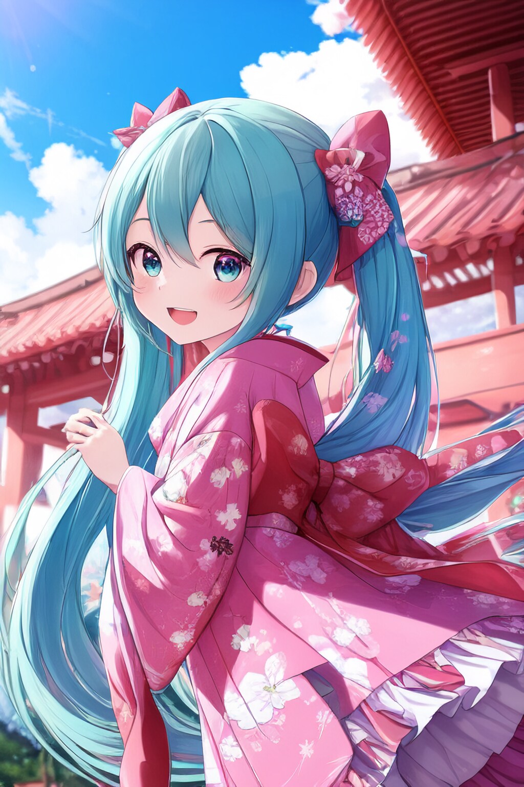 着物ミク
