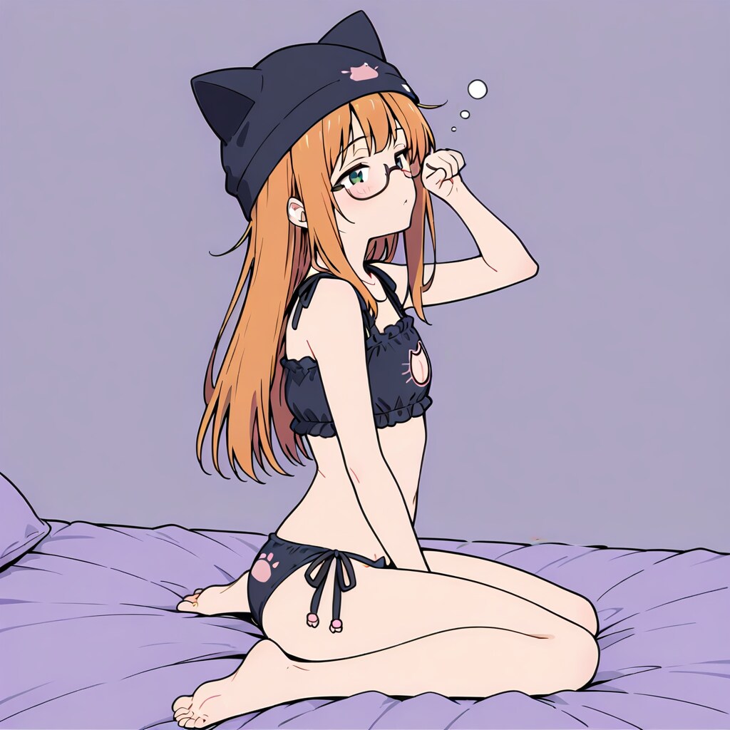 ねむねむ猫下着