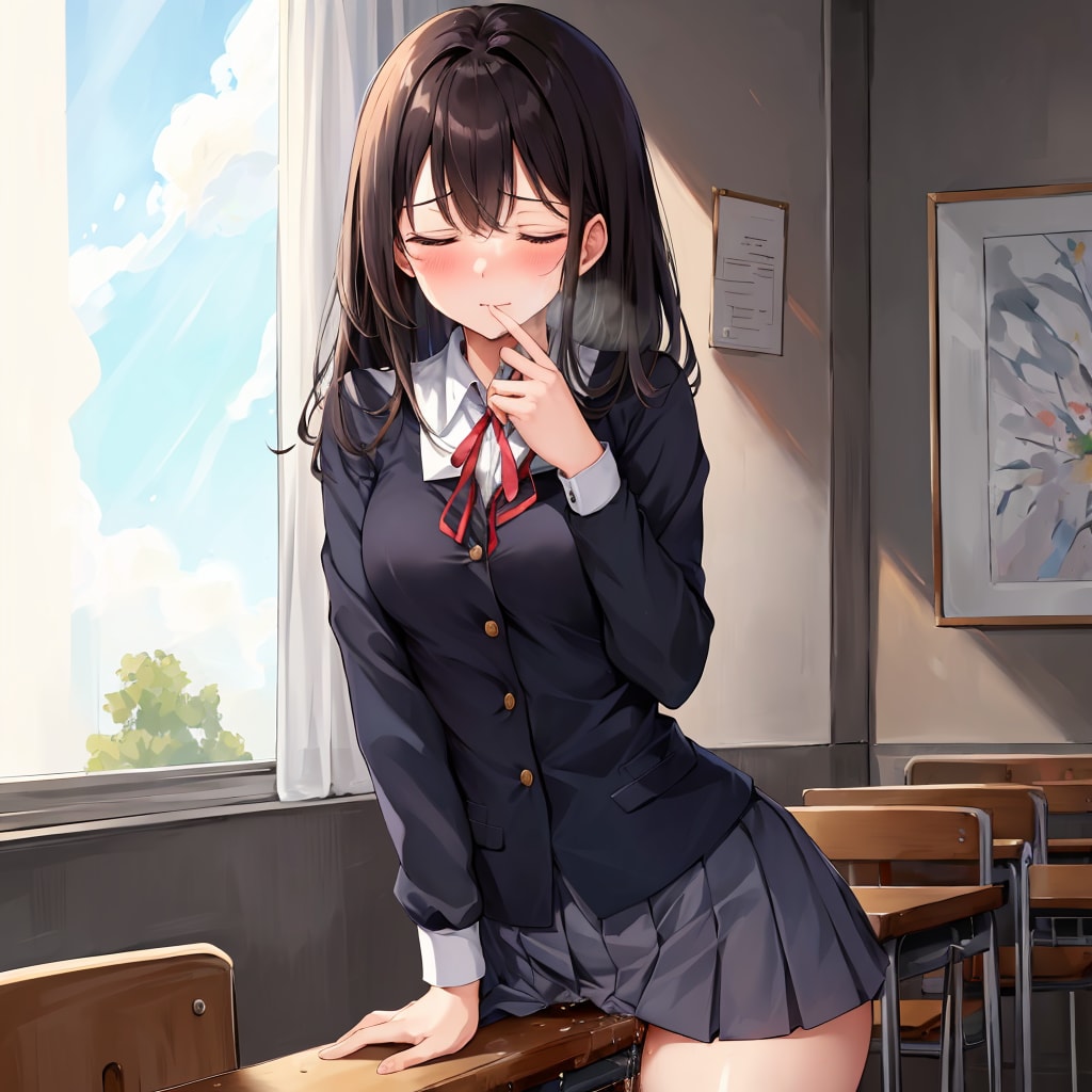 [Lora紹介]机で角オナ