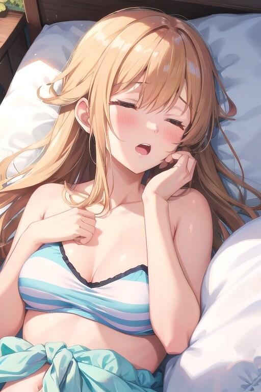 ○きこみをする女の子[ぐ]