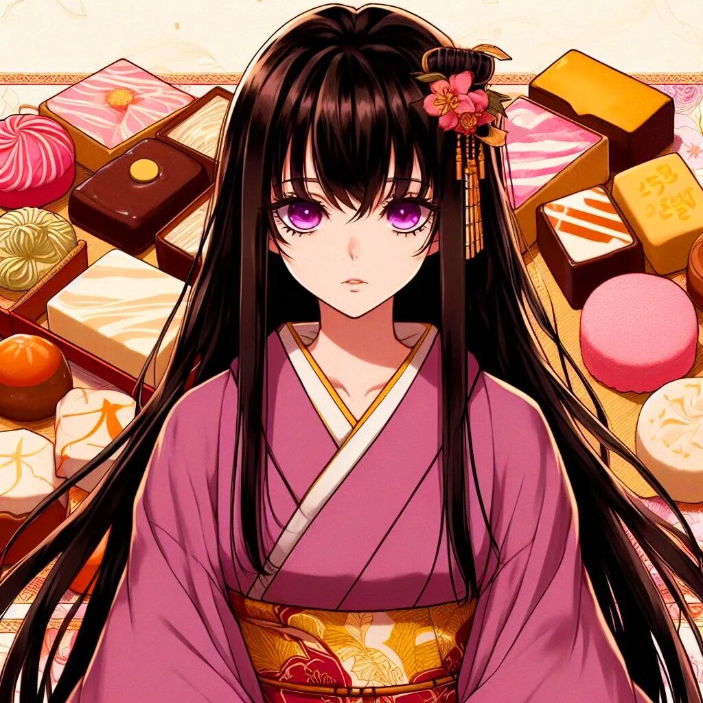 和菓子と、うちの子＊その1-1(12枚)