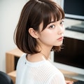どこ見てるの💦目を見て話しなさいって、いつも言ってるでしょ💦 4枚目