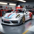 ポルシェ911 GT3レースカー 8枚目