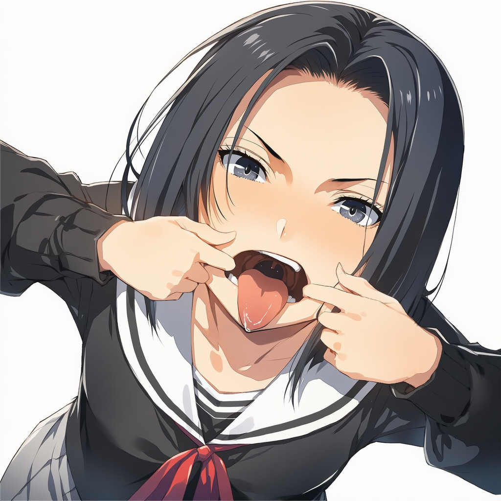 べ〜〜〜！