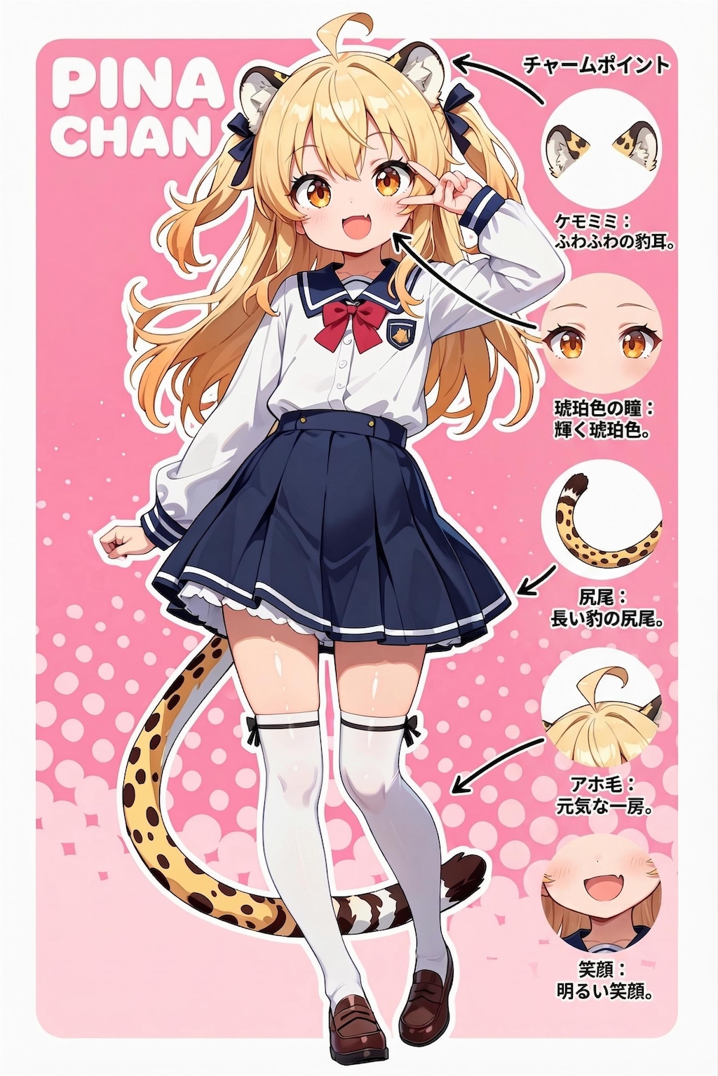 ピナちゃんのチャームポイント！