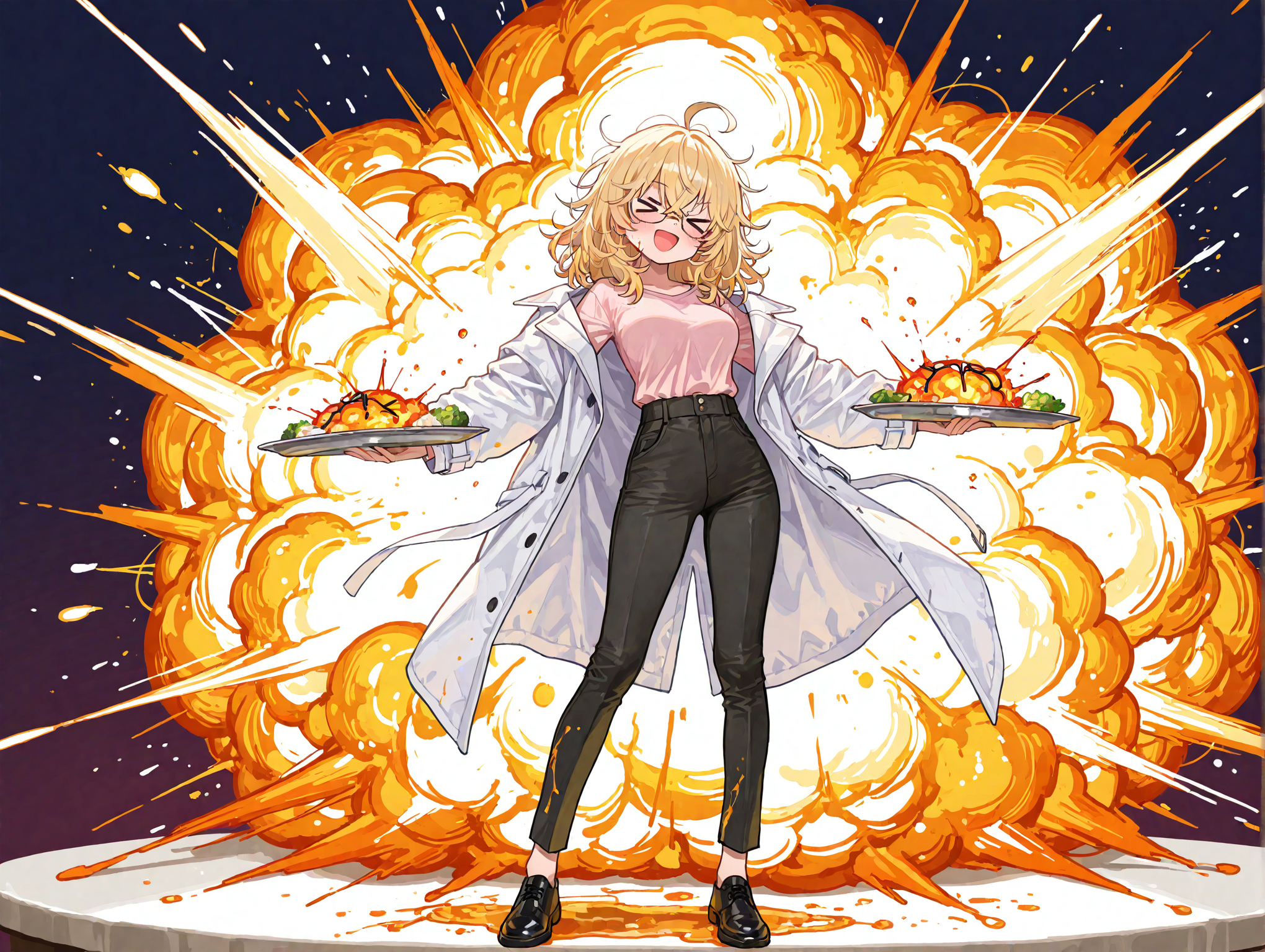 🍲楓花家姉妹録：理久、また未知の料理を作る | の人気AIイラスト・グラビア