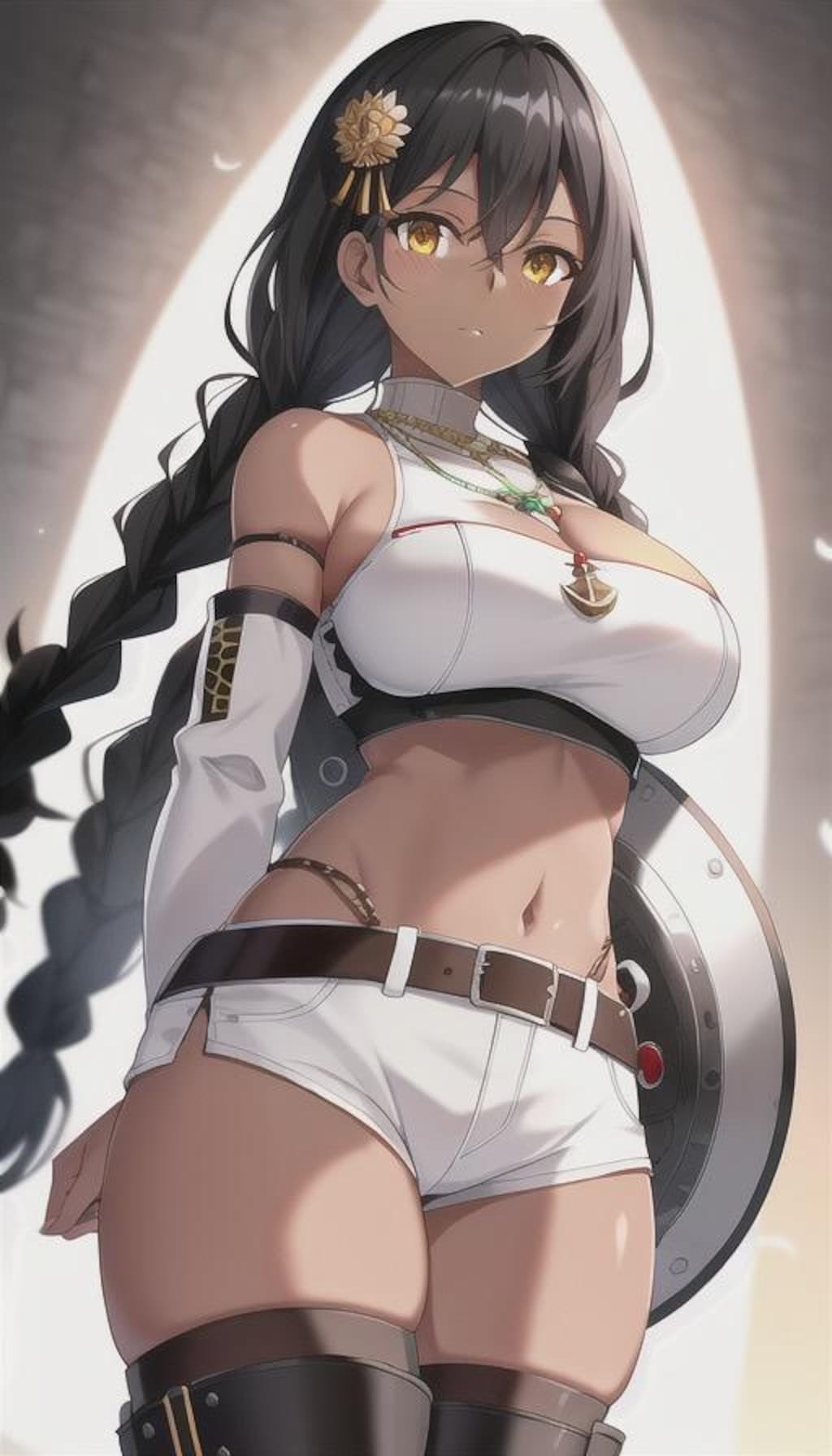 「極上の女体」～褐色三つ編み美女